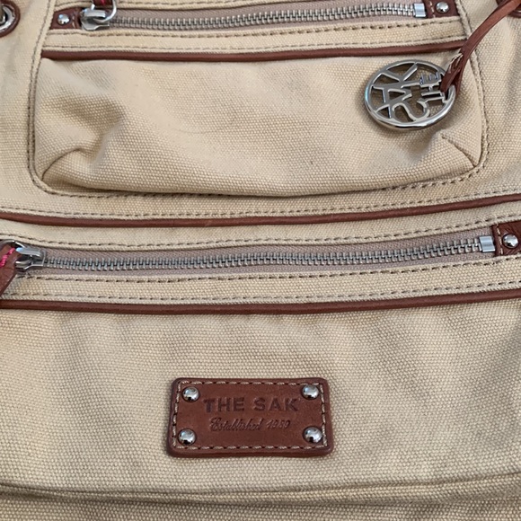 The Sak Tan and Brown Crossbody Bag - Picture 2 of 14